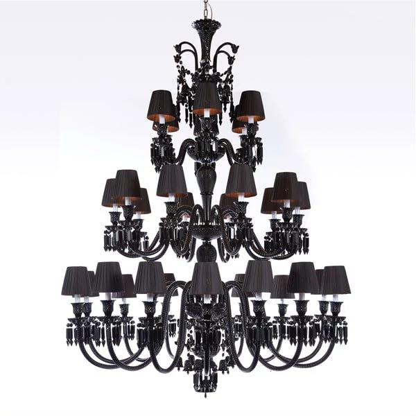لوستر کریستالی مشکی لوستر کریستالی مشکی - تصویر 1